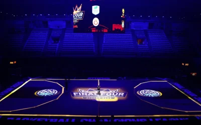 Εντυπωσιάζει η “Sunel Arena”! Νέο παρκέ και έρχεται υπερσύγχρονο cube! (VIDEO)