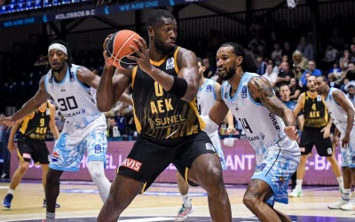 Κολοσσός – AEK 85-87: Εκανε τα εύκολα δύσκολα αλλά στο τέλος επικράτησε