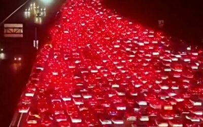 Ιστορικό μποτιλιάρισμα στην Κίνα: Στις ουρές έως και… 24 ώρες! (Εντυπωσιακά VIDEO)