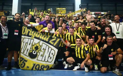 ΑΕΚ: Στην Κατάνια για το Main Round του UEFA Futsal Champions League