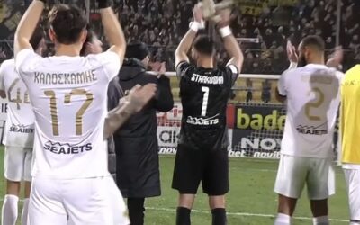 Η παρακάμερα του αγώνα Αστέρας Aktor – AEK 0-1